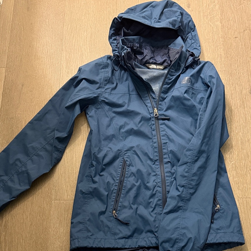 The North Face Women's Navy Rain Jacket